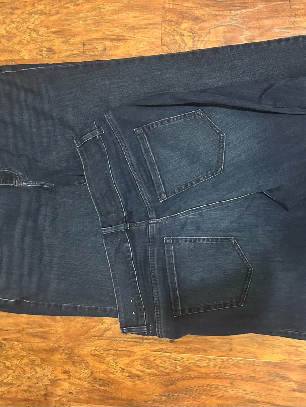 Lane Bryant Dark Blue Straight-Leg Jeans - Classic Denim Pair of Two Size 18L - Picture 7 of 9